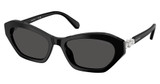 SWAROVSKI Eyeglasses SK6048F BLACK/103887