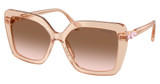 SWAROVSKI Eyeglasses SK6049 TRANSPARENT BEIGE/106313