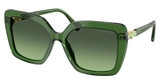 SWAROVSKI Eyeglasses SK6049 MILKY GREEN/10812A