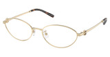 Tory Burch Eyeglasses TY1095 SHINY LIGHT GOLD/3346