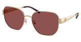 Tory Burch Eyeglasses TY6117 BRUSHED LIGHT GOLD/336275