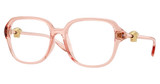 Versace Eyeglasses VE3386D TRANSPARENT PINK/5533