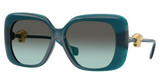 Versace Eyeglasses VE4499U TRANSPARENT BLUE/55402A