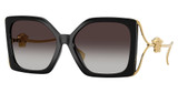 Versace Eyeglasses VE4502U BLACK/GB1/87