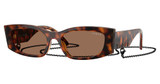 Vogue® Eyeglasses VO5655SU DARK HAVANA/W65673
