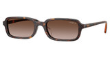 Vogue® Eyeglasses VO5666SF DARK HAVANA/W65613