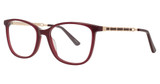 DICAPRIO Eyeglasses DC392 Mauve Gold