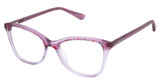 Jill Stuart Eyeglasses JS472 CRYSTAL PURPLE