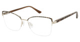 Isaac Mizrahi New York Eyeglasses IM 30105 Brown/BR