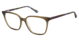Isaac Mizrahi New York Eyeglasses IM 30106 Olive/OL