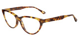 DIFF Eyeglasses VDFMRLY AMBER TORTOISE