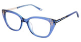 Jimmy Crystal New York Eyeglasses Gili Cobalt/COBALT