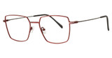 Konishi Eyeglasses KONISHI KS1705 Burgundy/Black/C3