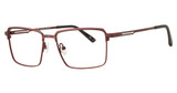 Konishi Eyeglasses KONISHI KS1706 Crimson/Black/C3