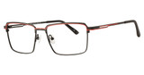Konishi Eyeglasses KONISHI KS1706 Black/Red/C2