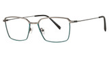 Konishi Eyeglasses KONISHI KS1707 Light Grey/ Dark Teal/C4