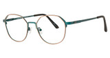 Konishi Eyeglasses KONISHI KS1704 Turquoise/Brown/C1