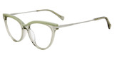 Lucky Brand Eyeglasses VLBD265 GREEN