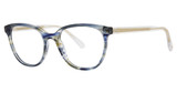 Lilly Pulitzer Eyeglasses Clara Navy Feather/NV