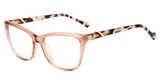 Yalea Eyeglasses VYA184 SHINY TRANSPARENT LIGHT BROWN