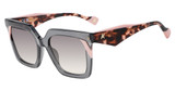 Yalea Eyeglasses SYA215 SHINY TRANSPARENT GREY