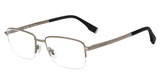 Police Eyeglasses VPLR68 SHINY RUTHENIUM