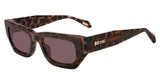 Just Cavalli Eyeglasses SJC170 SHINY BROWN TOP/HAVANA