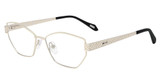 Just Cavalli Eyeglasses VJC167 SHINY PALLADIUM