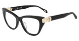 Just Cavalli Eyeglasses VJC164 SHINY BLACK