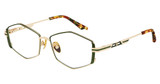 Coco & Breezy Eyeglasses PROMISE MATTE GREEN- TORTOISE - YELLOW GOLD