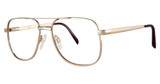 Wolverine Eyeglasses W001 Shiny Gold/YG