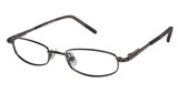 Hilco Eyeglasses Sun Clips, Oblong Pewter