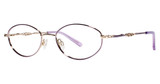 Genevieve Paris Design Eyeglasses Twyla lilac/gold