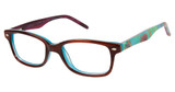 Op-Ocean Pacific Eyeglasses 817 Brown Teal