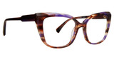 Badgley Mischka Eyeglasses Cherelle BROWN HORN/BRH