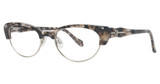 Leon Max Eyeglasses Leon Max 4008 Brn/Blk Marble/219
