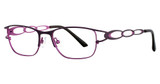 Vavoom/Vivian Morgan Eyeglasses 8043 Plum/Hot Pink