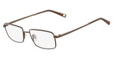 Flexon Eyeglasses FLEXON BENEDICT 600 SHINY BROWN/210