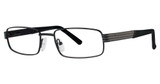 Giovani di Venezia Eyeglasses Derek matte black/gunmetal