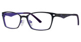 Fashiontabulous Eyeglasses 10x237 matte black/purple