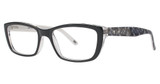 Daisy Fuentes Eyeglasses Daisy Fuentes Brenda Black/21
