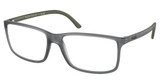 Polo Eyeglasses PH2126 MATTE TRANSPARENT GREY/5763