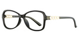 Modern Plastics II Eyeglasses Opera black