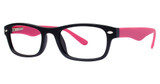 Modern Plastics II Eyeglasses Takeoff black/hot pink