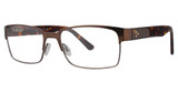Randy Jackson Eyeglasses Randy Jackson 1061 Brown/183
