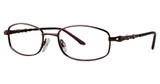 Modern Metals Eyeglasses Bouquet brown