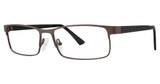 B.M.E.C. Eyeglasses BIG Venture matte brown/black