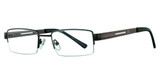 Global Optique Eyeglasses MP485 Shiny Dark Gunmetal