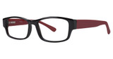 Parade Eyeglasses 1728 Red/Black