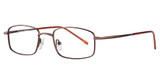 Affordable Designs Eyeglasses Kingston Brown